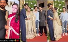 'Is Sonakshi Sinha Pregnant?': Zaheer Iqbal touches Sonakshi's alleged 'Baby Bump'; hilariously shuts down pregnancy rumours during Diwali party
