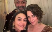 Preity Zinta, Bobby Deol and Tanya