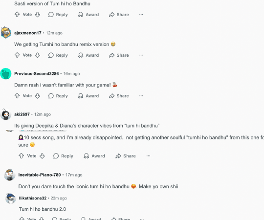 This is what the comment section of the discourse looked like. Rashmika Mandanna-Kriti Sanon