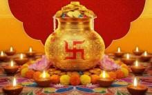 Gold prices touch new high on Dhanteras amid strong festive demand Gold prices touch new high on Dhanteras amid strong festive demand