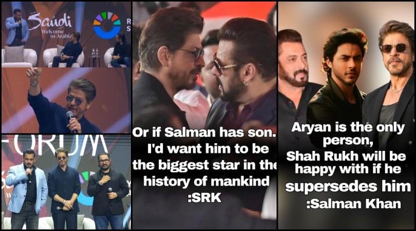 Joy Forum 2025 highlights: SRK interrupts Aamir Khan while singing, Salman praises Aryan Khan, SRK wishes Salman Khan's son to be superstar Joy Forum 2025 highlights: SRK interrupts Aamir Khan while singing, Salman praises Aryan Khan, SRK wishes Salman Khan's son to be superstar