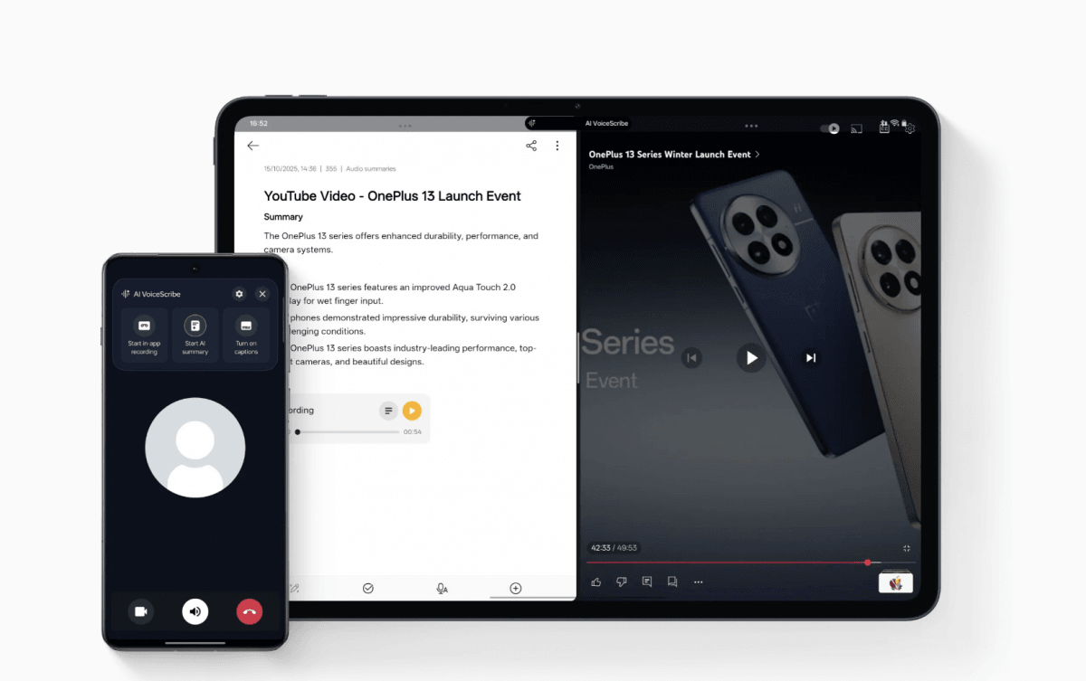 OxygenOS 16 tested on OnePlus Pad 3