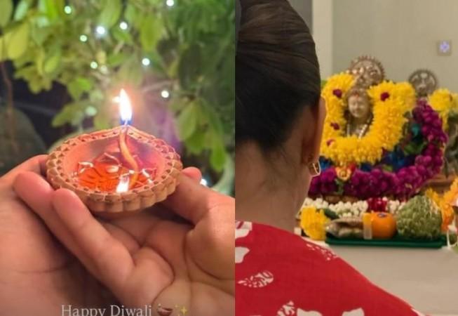 Vicky, Katrina, Shah Rukh Khan's Diwali celebration Vicky, Katrina, Shah Rukh Khan's Diwali celebration