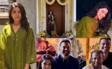 Samantha Ruth Prabhu celebrates Diwali with Raj Nidimoru Samantha Ruth Prabhu celebrates Diwali with Raj Nidimoru