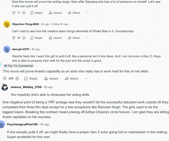 This is what the comment section of the discourse looked like. Aneet Padda