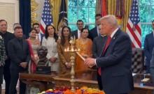 PM Modi thanks Trump for Diwali wishes, calls for 'united' fight against terror PM Modi thanks Trump for Diwali wishes, calls for 'united' fight against terror