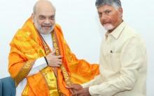 CM Chandrababu Naidu, Dy CM Pawan Kalyan greet Amit Shah on his birthday CM Chandrababu Naidu, Dy CM Pawan Kalyan greet Amit Shah on his birthday