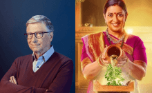 Bill Gates-Smriti Irani Bill Gates-Smriti Irani