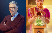 Bill Gates-Smriti Irani
