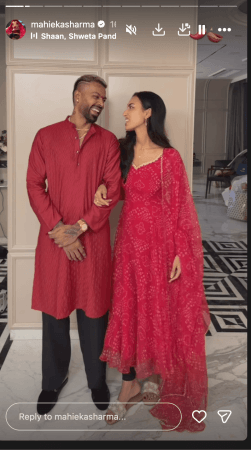 'Blessed': Hardik Pandya -girlfriend Mahieka Sharma hold hands, hug, kiss as they make relationship Instagram official [Pics]