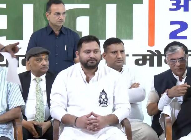 Bihar polls: Mahagathbandhan finally declares Tejashwi Yadav as CM face Bihar polls: Mahagathbandhan finally declares Tejashwi Yadav as CM face