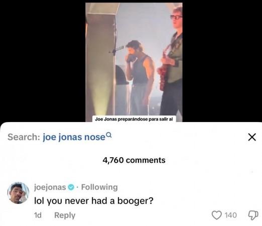 Did Joe Jonas snort cocaine backstage during Jonas Brothers' show? Singer breaks silence Did Joe Jonas snort cocaine backstage during Jonas Brothers' show? Singer breaks silence