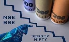 Sensex, Nifty open lower amid US-China trade tension