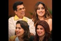 Karan Johar, Janhvi Kapoor, Kajol, Twinkle Khanna on Two Much