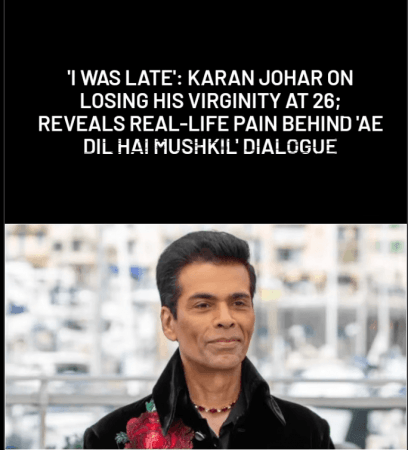 'Lost my virginity at 26, intimately involved with member of your family': Karan Johar's confession to Janhvi Kapoor leaves fans shocked; call Kajol-Twinkle's show 'vulgar' and 'cheap' 'Lost my virginity at 26, intimately involved with member of your family': Karan Johar's confession to Janhvi Kapoor leaves fans shocked; call Kajol-Twinkle's show 'vulgar' and 'cheap'