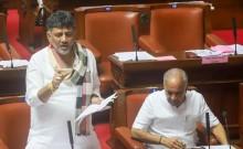 K'taka leadership row: Shivakumar declines to comment on Yathindra's 'Satish Jarkiholi as CM' remark K'taka leadership row: Shivakumar declines to comment on Yathindra's 'Satish Jarkiholi as CM' remark