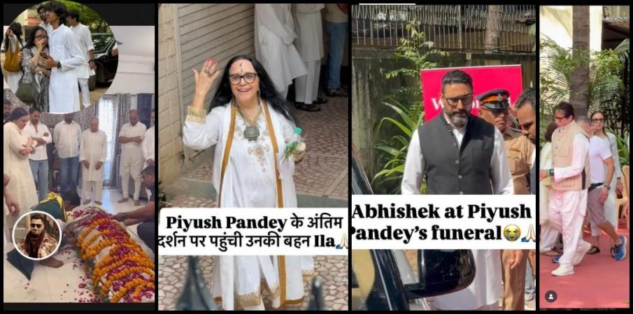 Big B, Abhishek, Manoj Pahwa, Ila Arun other celebs pay last respects to advertising legend Piyush Pandey Big B, Abhishek, Manoj Pahwa, Ila Arun other celebs pay last respects to advertising legend Piyush Pandey