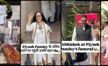 Big B, Abhishek, Manoj Pahwa, Ila Arun other celebs pay last respects to advertising legend Piyush Pandey
