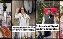 Big B, Abhishek, Manoj Pahwa, Ila Arun other celebs pay last respects to advertising legend Piyush Pandey