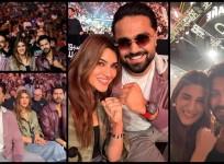 UFC 321 in Abu Dhabi: Varun Dhawan bonds with Kriti Sanon's boyfriend Kabir Bahia; fans say Kriti looks disinterested