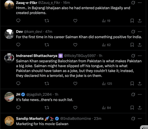 Fact Check: Has Pakistan declared Salman Khan terrorist for mentioning Balochistan separate from Pakistan at the Riyadh Forum? Fact Check: Has Pakistan declared Salman Khan terrorist for mentioning Balochistan separate from Pakistan at the Riyadh Forum?