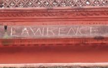 Gangster Lawrence Bishnoi's name etched on Tipu Sultan's summer palace wall near Bengaluru; tourists demand action