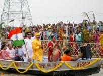 President Droupadi Murmu, Delhi CM Rekha Gupta join Chhath celebrations