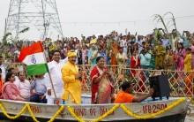 President Droupadi Murmu, Delhi CM Rekha Gupta join Chhath celebrations