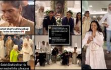 Satish Shah Prayer Meet: Madhu Shah looks devastated amid Alzheimer's battle; netizens troll Rupali, Sumeet, Rajesh & JD Majethia for smiling beside Satish Shah's photo frame
