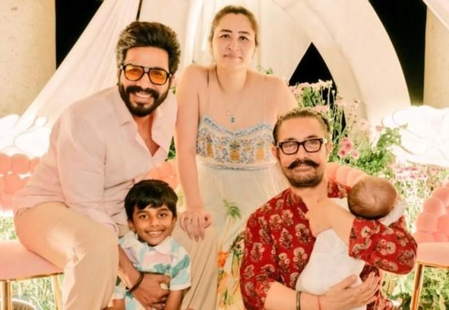 Jwala Gutta, Vishnu Vishal and Aamir Khan Jwala Gutta, Vishnu Vishal and Aamir Khan