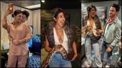 Priyanka Chopra wraps real snake around her neck like jewellery; Nick Jonas's scared expression leaves fans ROFL