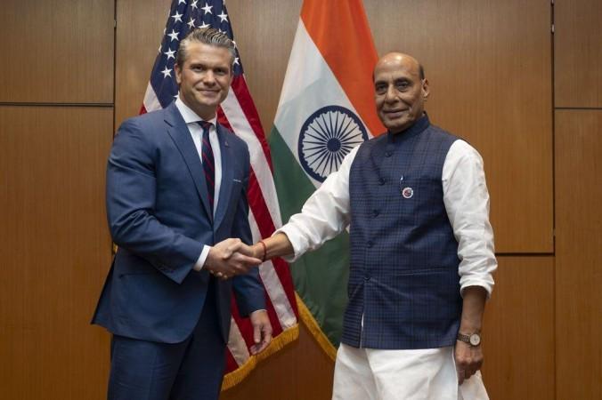 Rajnath Singh, US War Secretary Hegseth sign 10-year 'Framework for the US-India Major Defence Partnership' Rajnath Singh, US War Secretary Hegseth sign 10-year 'Framework for the US-India Major Defence Partnership'