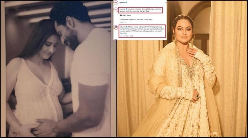 'Criminals': Sonakshi Sinha slams media portal for filming pregnant Katrina Kaif without consent from her Mumbai home; portal deletes post 'Criminals': Sonakshi Sinha slams media portal for filming pregnant Katrina Kaif without consent from her Mumbai home; portal deletes post