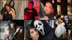 Halloween 2025: Jasmin Walia, Hardik Pandya's ex-GF; soft launches new BF; Priyanka Chopra, Rhea Chakraborty serve spooky glam goals [Watch]