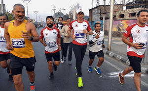 Srinagar: CM Omar Abdullah flags off Kashmir's first international marathon