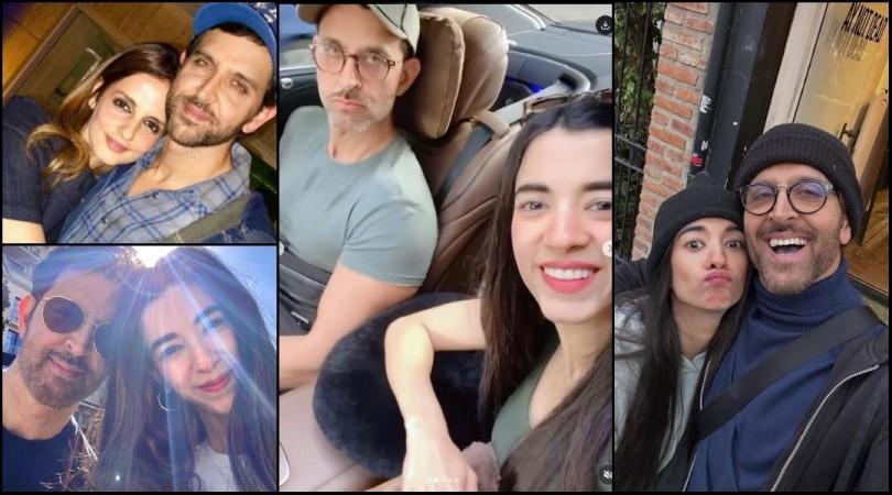 'Being a good partner to you, Is my all time favourite..': Hrithik Roshan pens poem for GF Saba Azad's 40th birthday; ex-wife Sussanne Khan gushes over couple's love-up photos 'Being a good partner to you, Is my all time favourite..': Hrithik Roshan pens poem for GF Saba Azad's 40th birthday; ex-wife Sussanne Khan gushes over couple's love-up photos