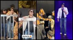 Shah Rukh Khan turns 60, Celebrates SRK Day With Fans At Grand Event; despite skipping Mannat ritual, greets fans outside fan event; gets mobbed
