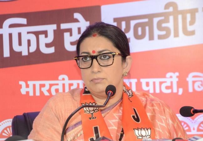 Bihar elections: 'Jeevika Didis' to get Rs 2 lakh under Rozgar Yojana, says Smriti Irani