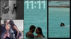 Hardik Pandya kisses girlfriend Mahieka Sharma while washing his car; couple goes topless in the deep sea as Hardik makes an intimate wallpaper.