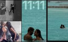 Hardik Pandya kisses girlfriend Mahieka Sharma while washing his car; couple goes topless in the deep sea as Hardik makes an intimate wallpaper.