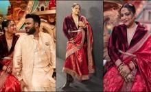 'Ugly, cheap outfit from Meesho': Swara Bhasker skips blouse, wears gaudy jacket with saree; trolled for fusion bridal look