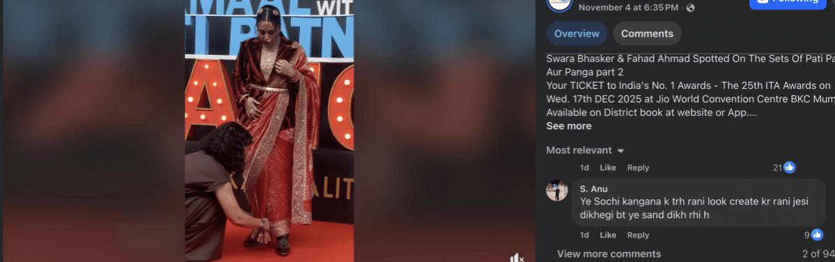 'Ugly, cheap outfit from Meesho': Swara Bhasker skips blouse, wears gaudy jacket with saree; trolled for fusion bridal look 'Ugly, cheap outfit from Meesho': Swara Bhasker skips blouse, wears gaudy jacket with saree; trolled for fusion bridal look