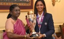President Droupadi Murmu hosts Women's ODI WC-winning Indian team at Rashtrapati Bhavan