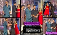 Bigg Boss OTT 2 winner Elvish Yadav ignores Manisha Rani at Haq screening; Vicky Jain greets her, fans wonder 'what happened between them?'