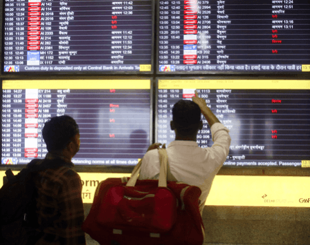 Delhi Airport flight operations disrupted as ATC glitch hits over 100 flights Delhi Airport flight operations disrupted as ATC glitch hits over 100 flights