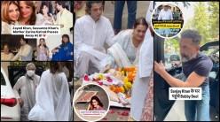 Zarine Khan, mother of Sussanne and Zayed Khan, dies of cardiac arrest; Bobby Deol gets teary-eyed, Saba Azad, Jaya–Shweta Bachchan attend funeral