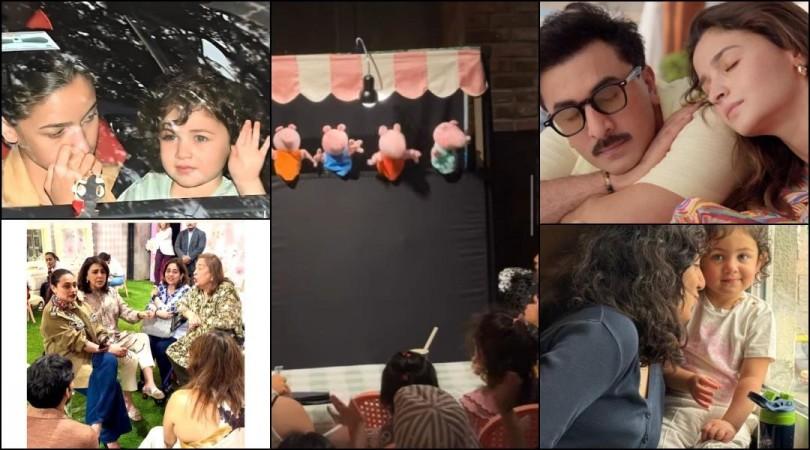 Raha Kapoor turns 3: Ranbir Kapoor–Alia Bhatt throw Peppa Pig-themed birthday bash; Neetu Kapoor, Rani Mukerji attend; fans await Raha's photos in pink frock Raha Kapoor turns 3: Ranbir Kapoor–Alia Bhatt throw Peppa Pig-themed birthday bash; Neetu Kapoor, Rani Mukerji attend; fans await Raha's photos in pink frock