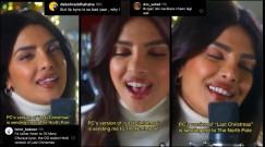 'Bad lip sync, horrible': Desi fans troll Priyanka Chopra for singing Last Christmas in Hindi