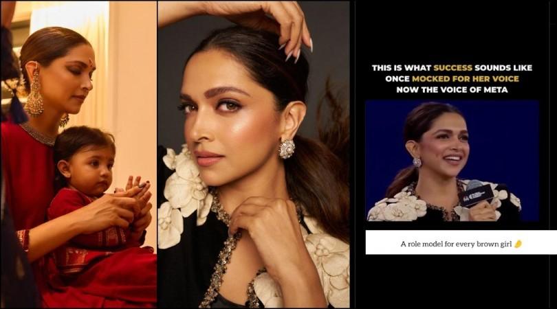 Deepika Padukone's weight loss post baby Dua; stuns in black chic pant-suit, talks about her brown skin tone and Hollywood journey Deepika Padukone's weight loss post baby Dua; stuns in black chic pant-suit, talks about her brown skin tone and Hollywood journey