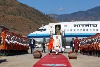 PM Modi receives warm welcome in Bhutan as he starts 2-day visit